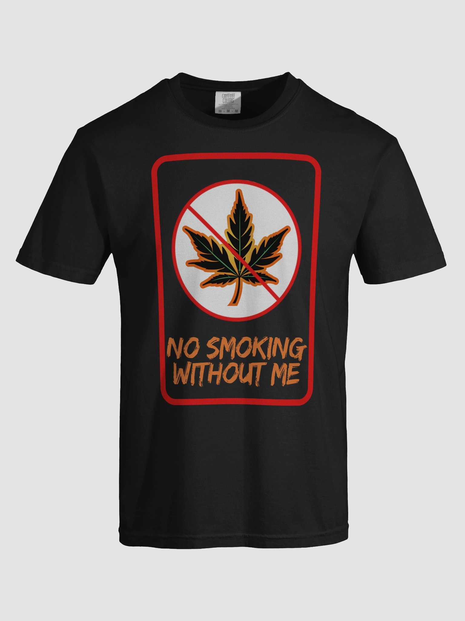 "No Smoking Without Me" Supersoft Sign Tee product image (28)