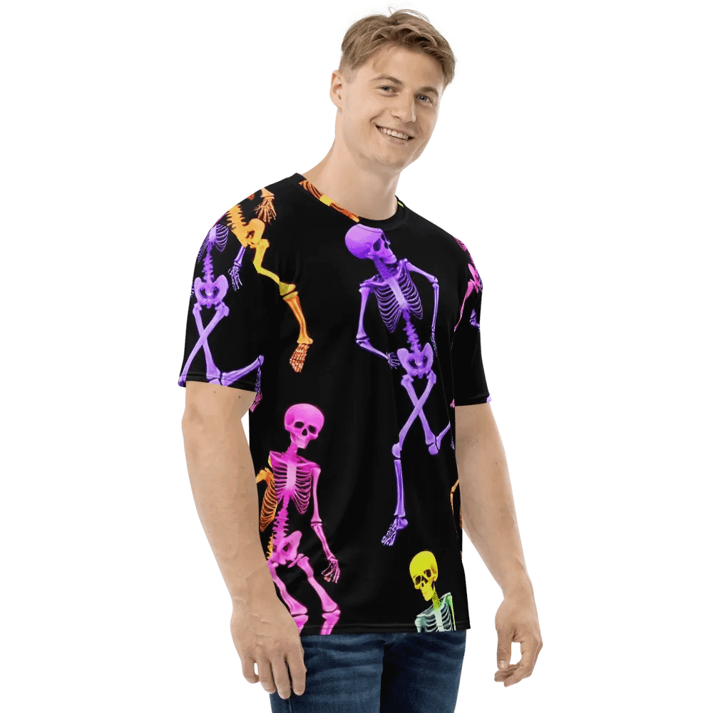 Spooky Skeleton Dance T Shirt product image (5)