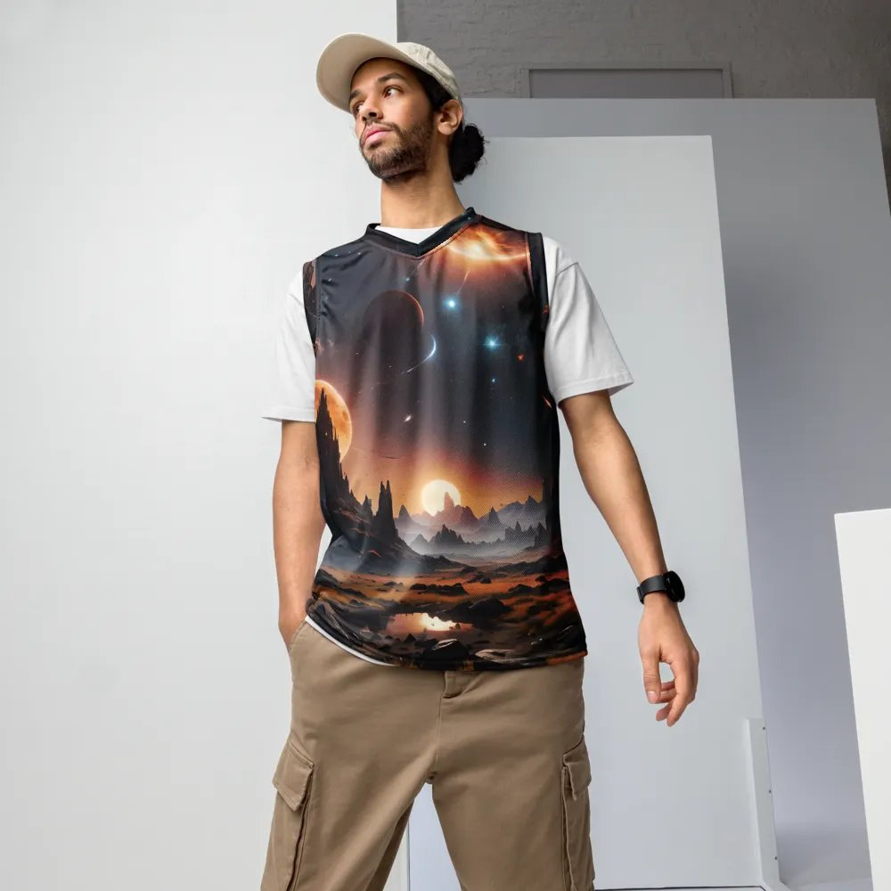Harmony Reverie All-Over Print Basketball Jersey product image (5)