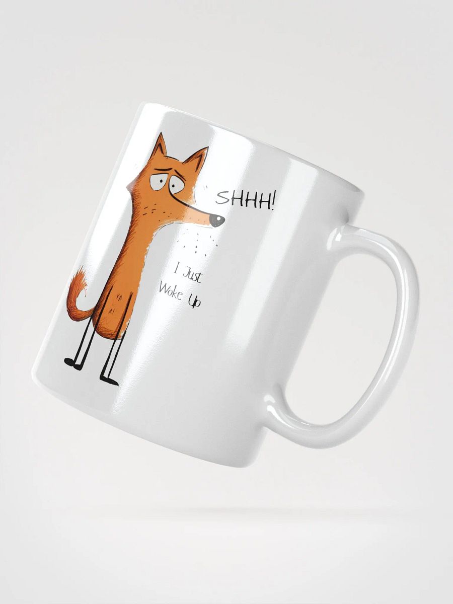Sleepy Fox I Just Woke Up Mug product image (3)