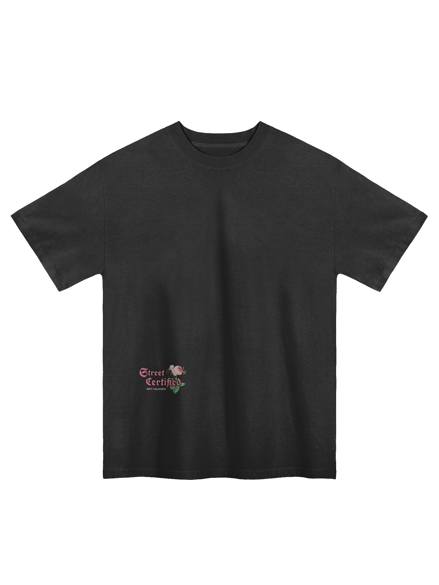 "Street Certified" Tee: Bloom Where You Roam. Authenticity Defined. 🌹🛣️ product image (1)