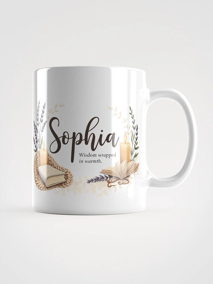 Celebrate the Beauty of Wisdom: Sophia Mug – Sophia, Wisdom Wrapped in Warmth product image (1)