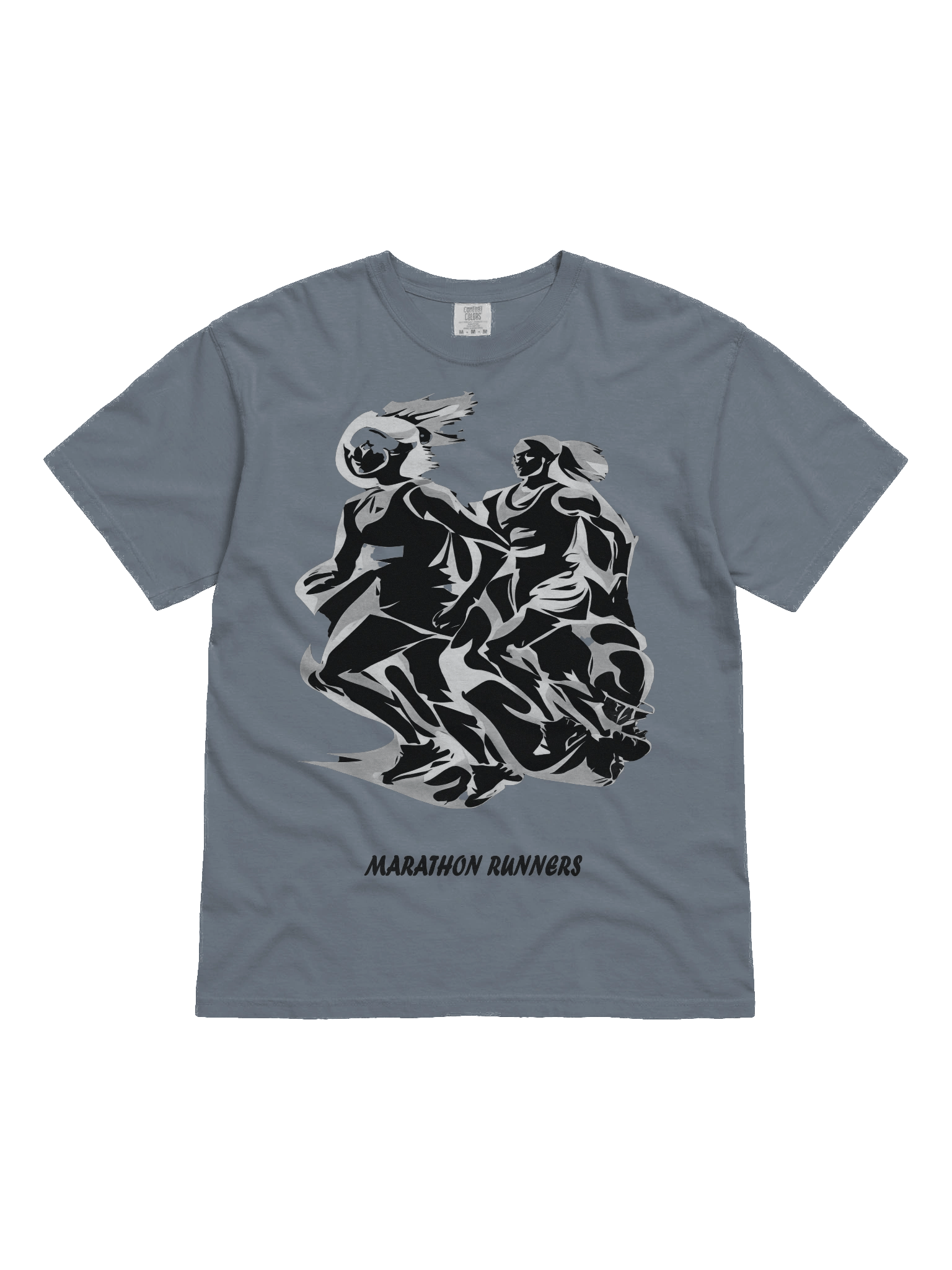 Marathon Runners Heavyweight Cotton T-Shirt product image (4)