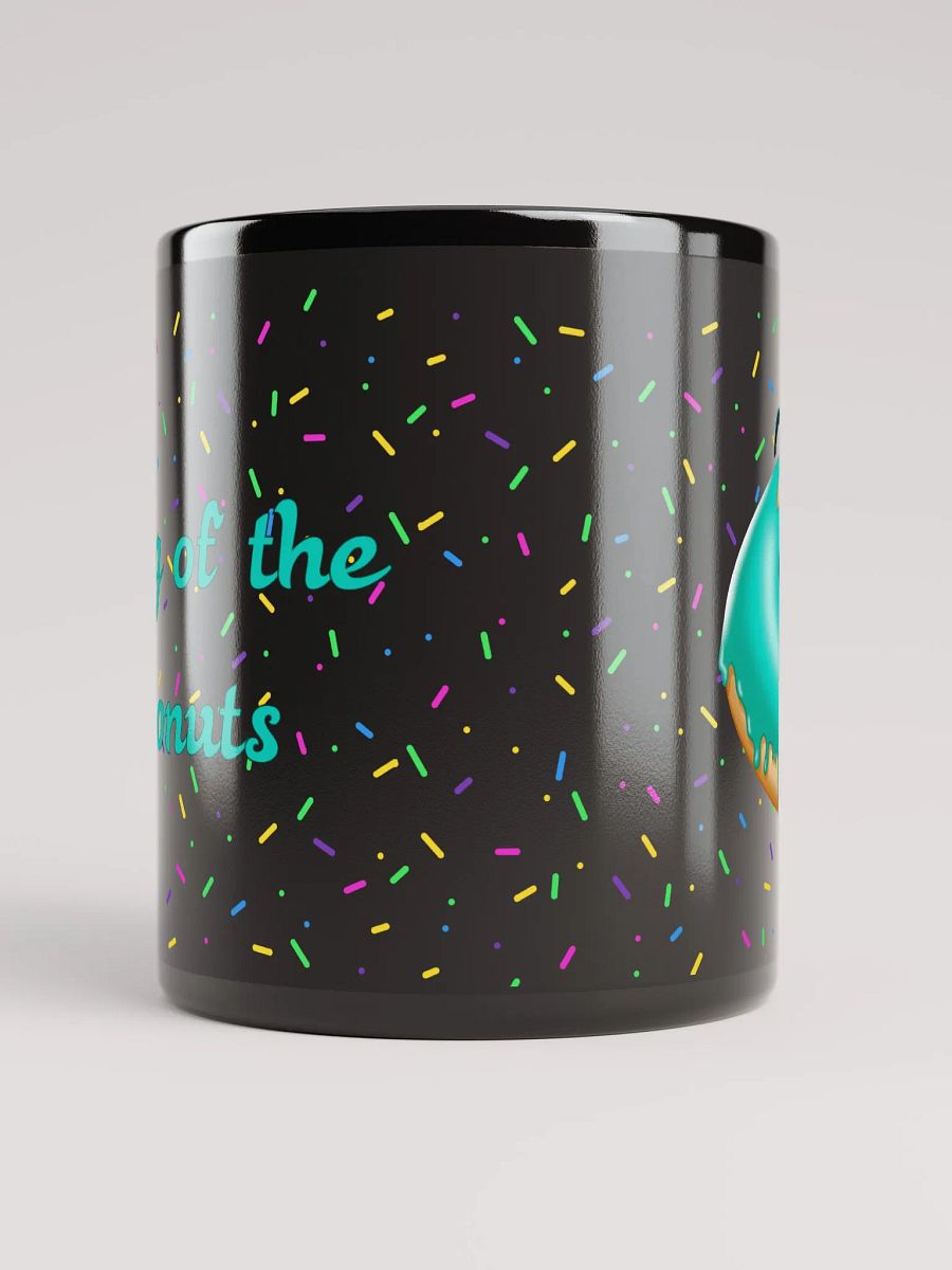 King of the Donuts Black Mug product image (9)