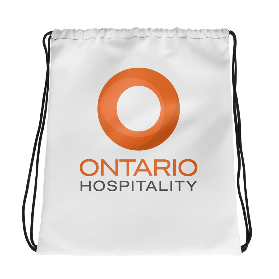 Ontario Hospitality All-Over Drawstring Bag product image (1)