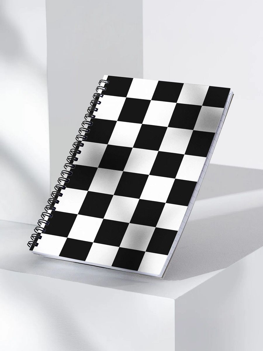 Checkered Notebook product image (3)