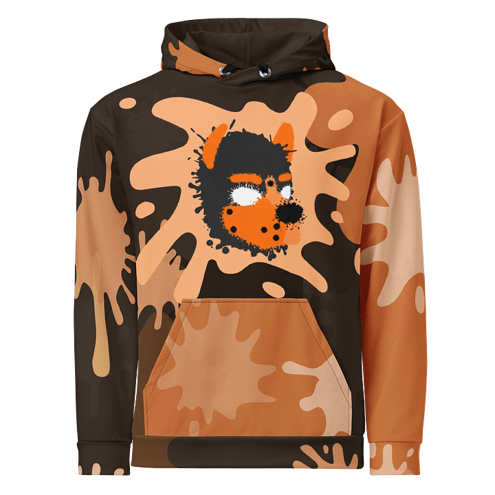 Chaos Splatter Hoodie - Orange product image (2)