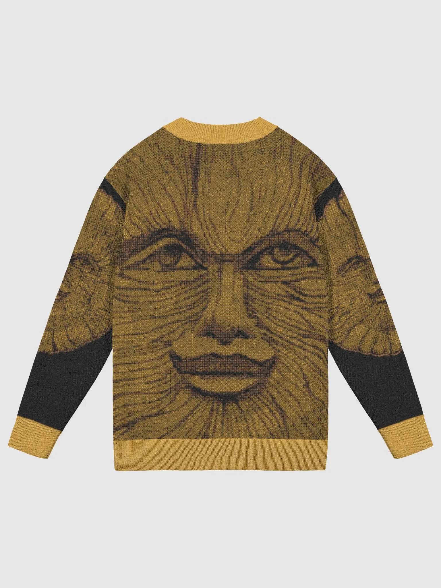 Green Man knit cardigan product image (10)