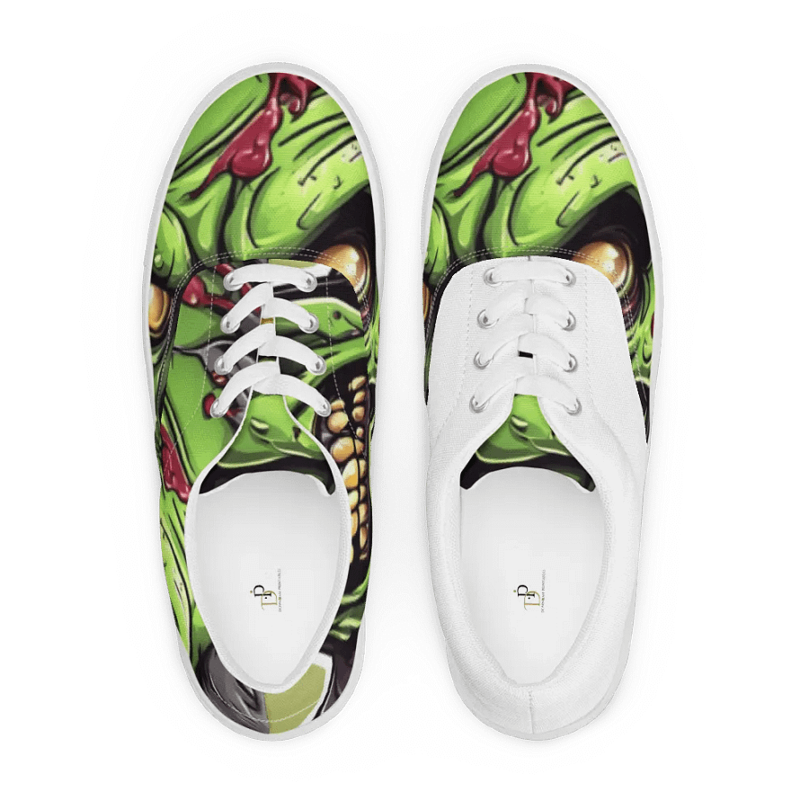 Ghoul Glow Men's Canvas Sneakers product image (2)