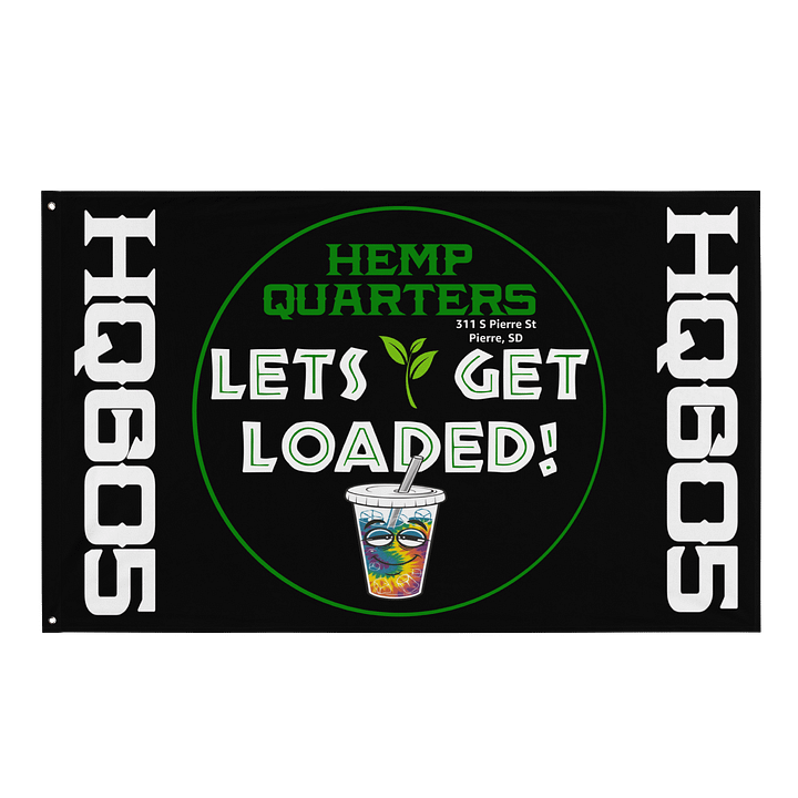 Let's Get Loaded Wall Flag product image (2)