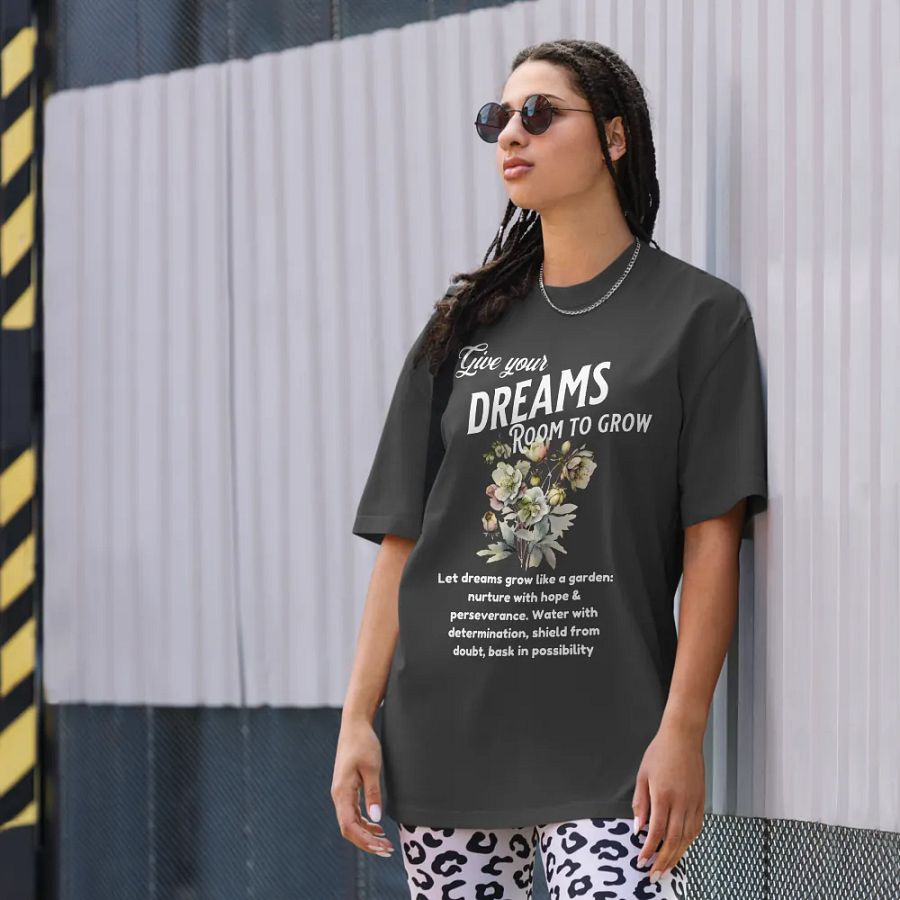 Give your dreams room to grow unisex T-shirt product image (9)