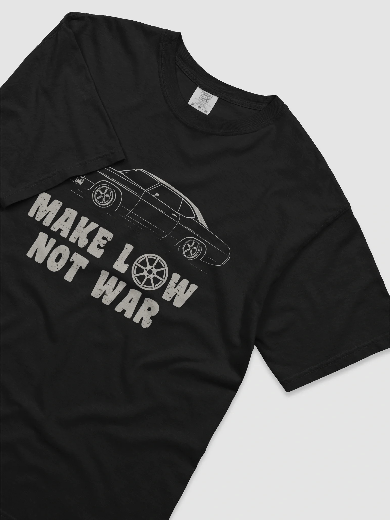 Make Low Not War Relaxed Fit Unisex T-Shirt product image (3)