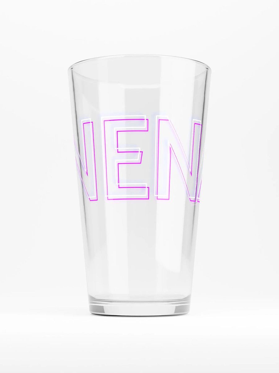 Neon Nena Pint Glass product image (1)