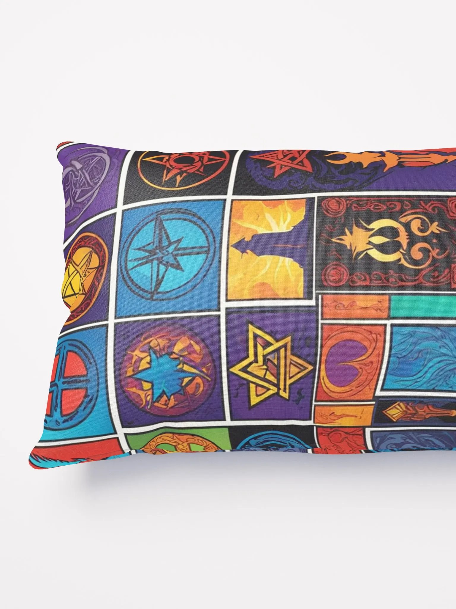 Brightly Coloured Symbology Cushion product image (3)