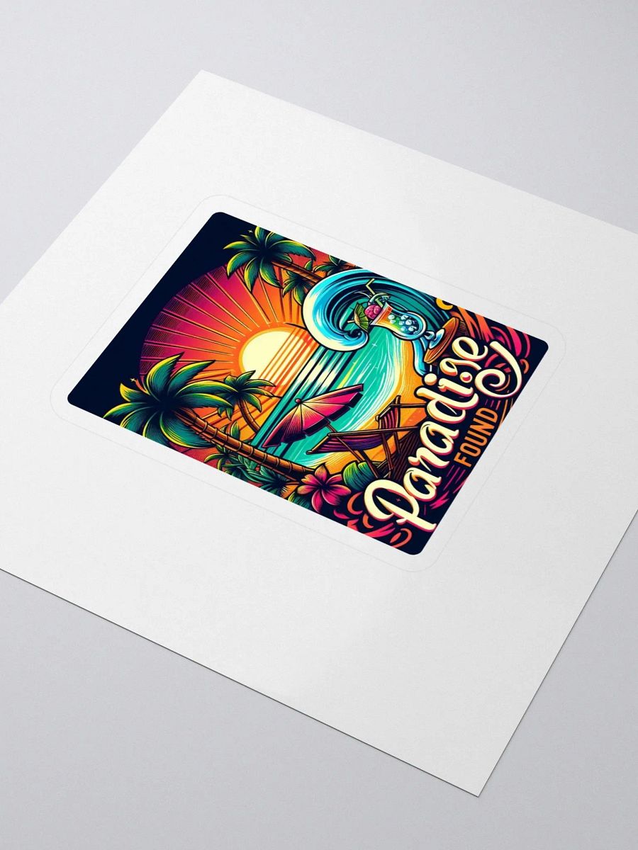 Tropical Paradise Kiss Cut Stickers product image (3)