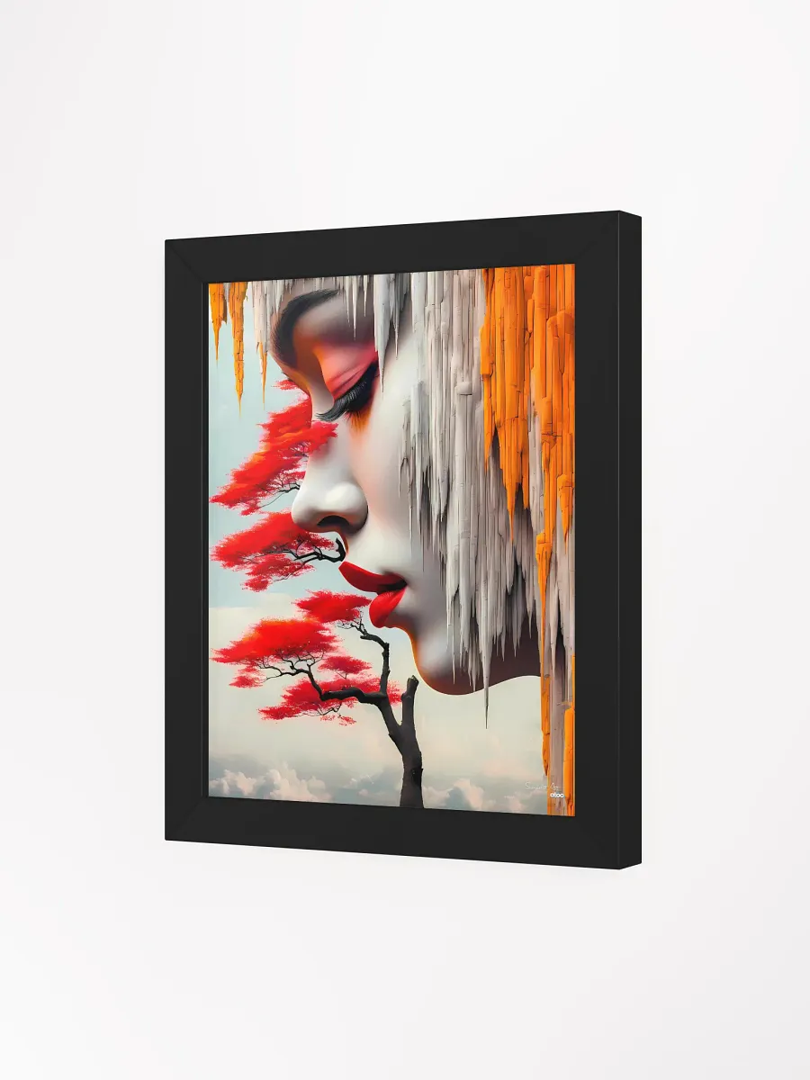 A Timeless Woman: Surrealist Wall Painting product image (33)