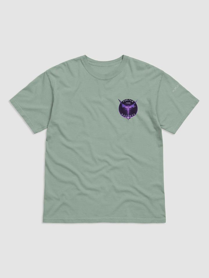Purple Pixie Records T Shirt Electro Skull Back print product image (2)