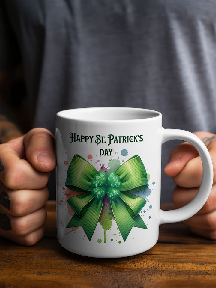 St. Patrick's Day Shamrock Celebration Mug product image (1)