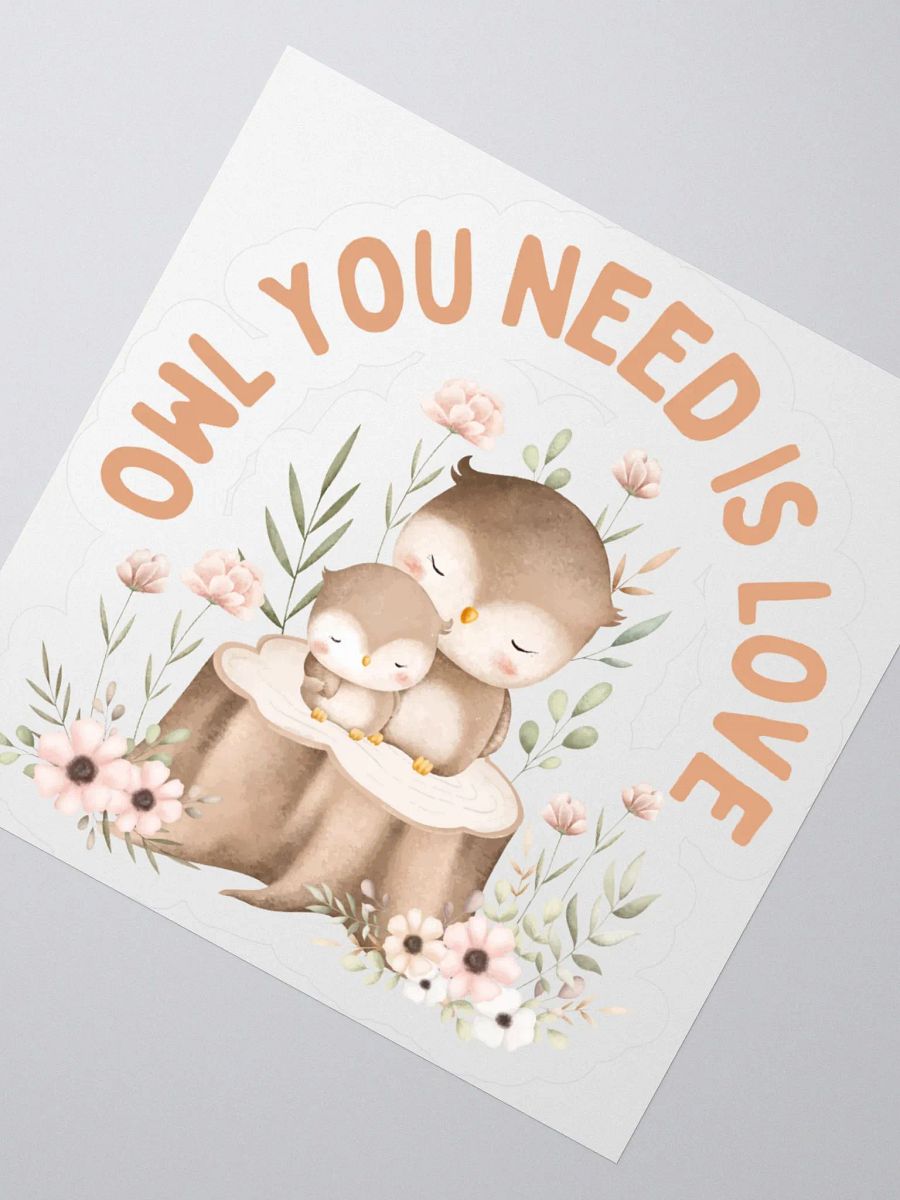Owl You Need Is Love Sticker Set product image (7)