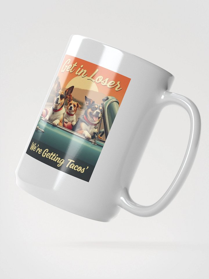 Dogs Road Trip White Glossy Mug product image (2)