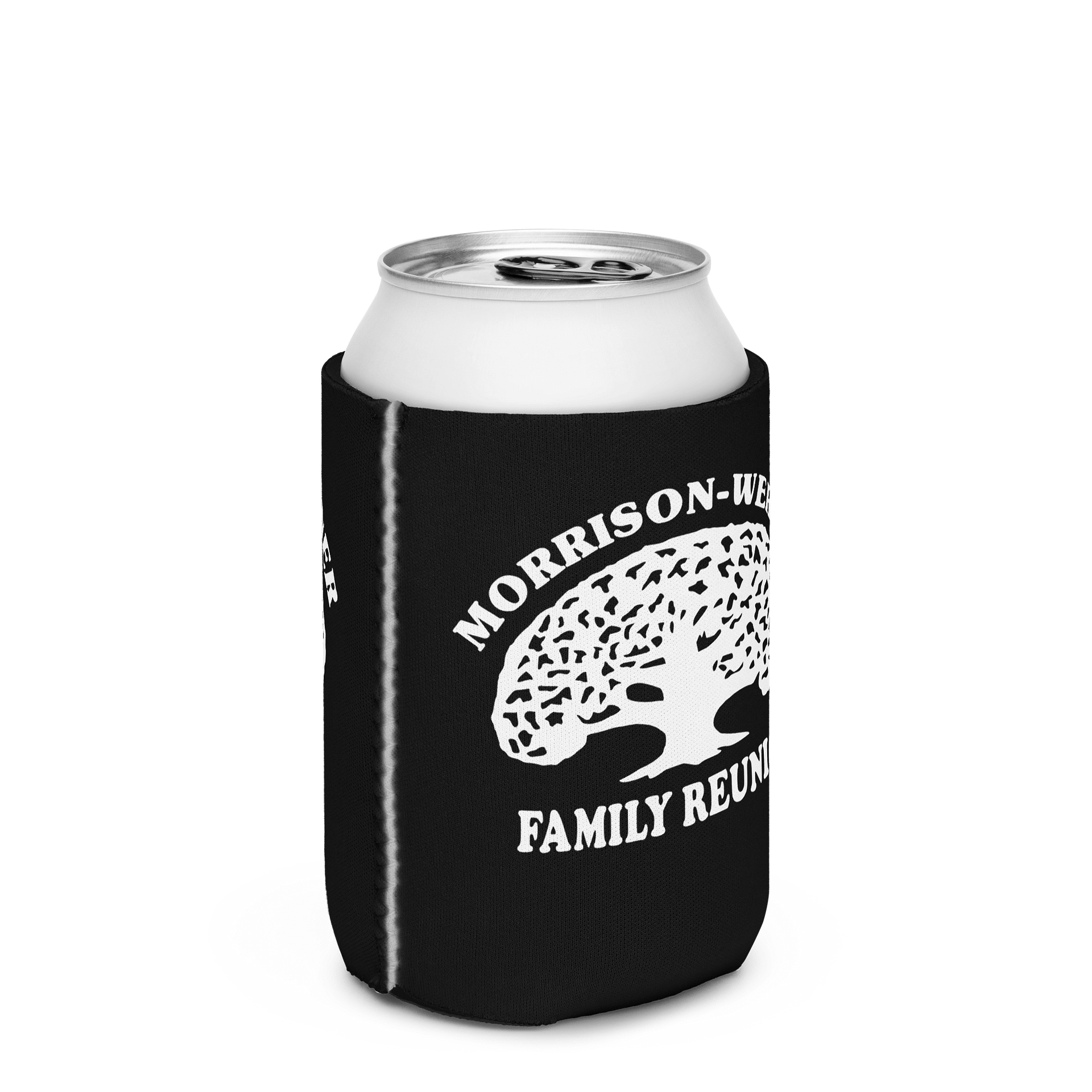 "Morrison-Werner Family Tree" Can Coozie (Black) product image (2)