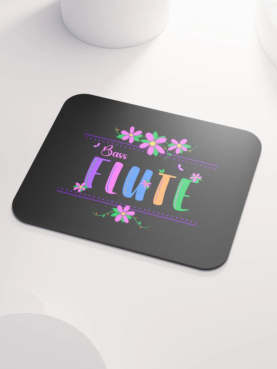 Floral Flute Bass Mouse Pad product image (3)