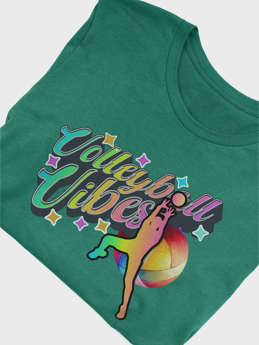 Volleyball Vibes Male Vibrant T-Shirt product image (7)