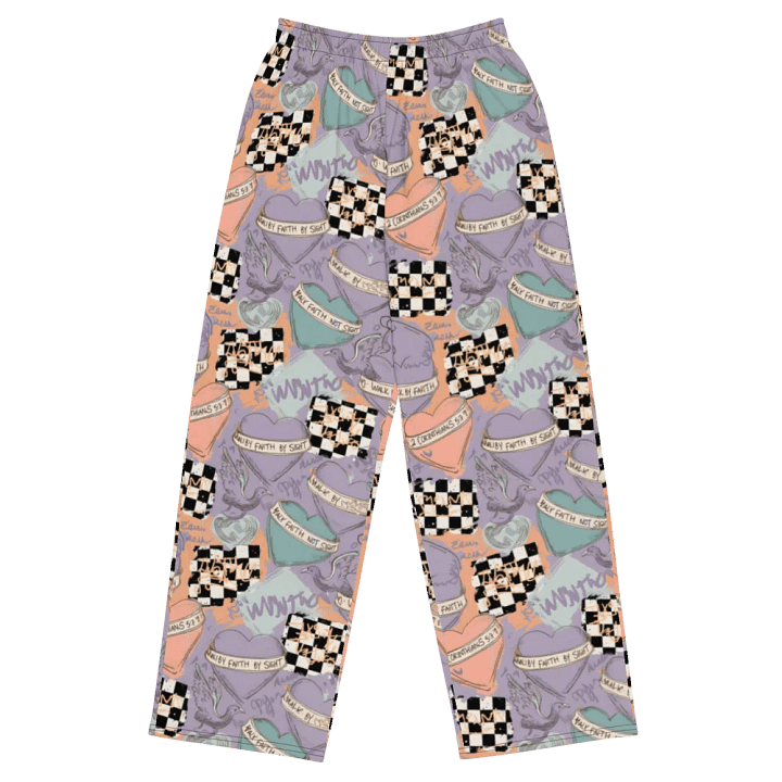 90s Christian Lounge Pants – 'Walk by Faith product image (1)