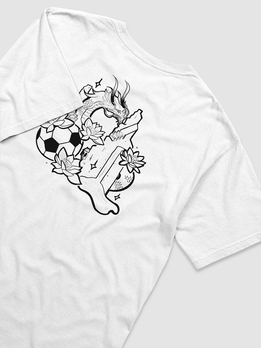 Maqwell Lotus Dragon White T-Shirt product image (4)