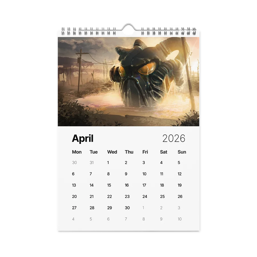 Oxhorn's 2026 Thumbnail Calendar product image (5)