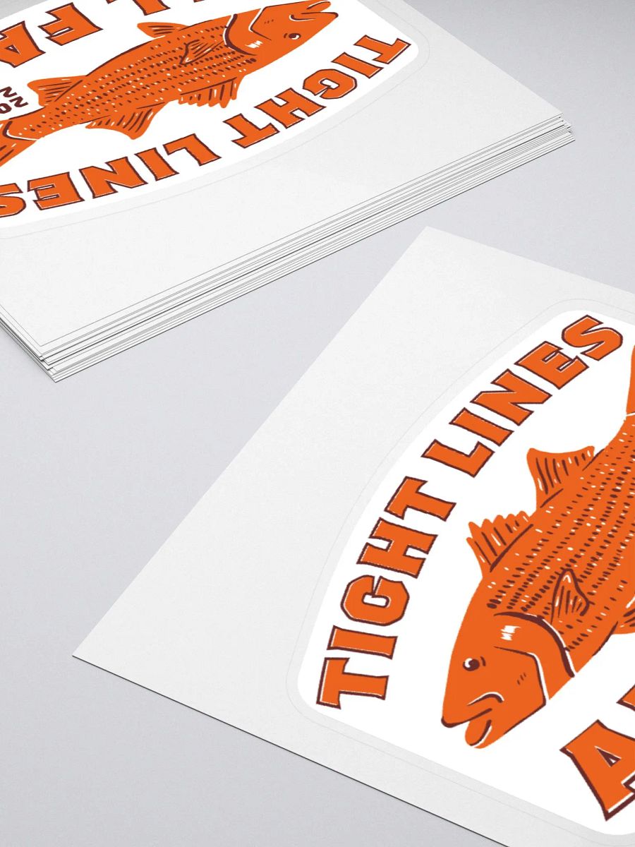 Tight Lines All Fall Sticker product image (12)