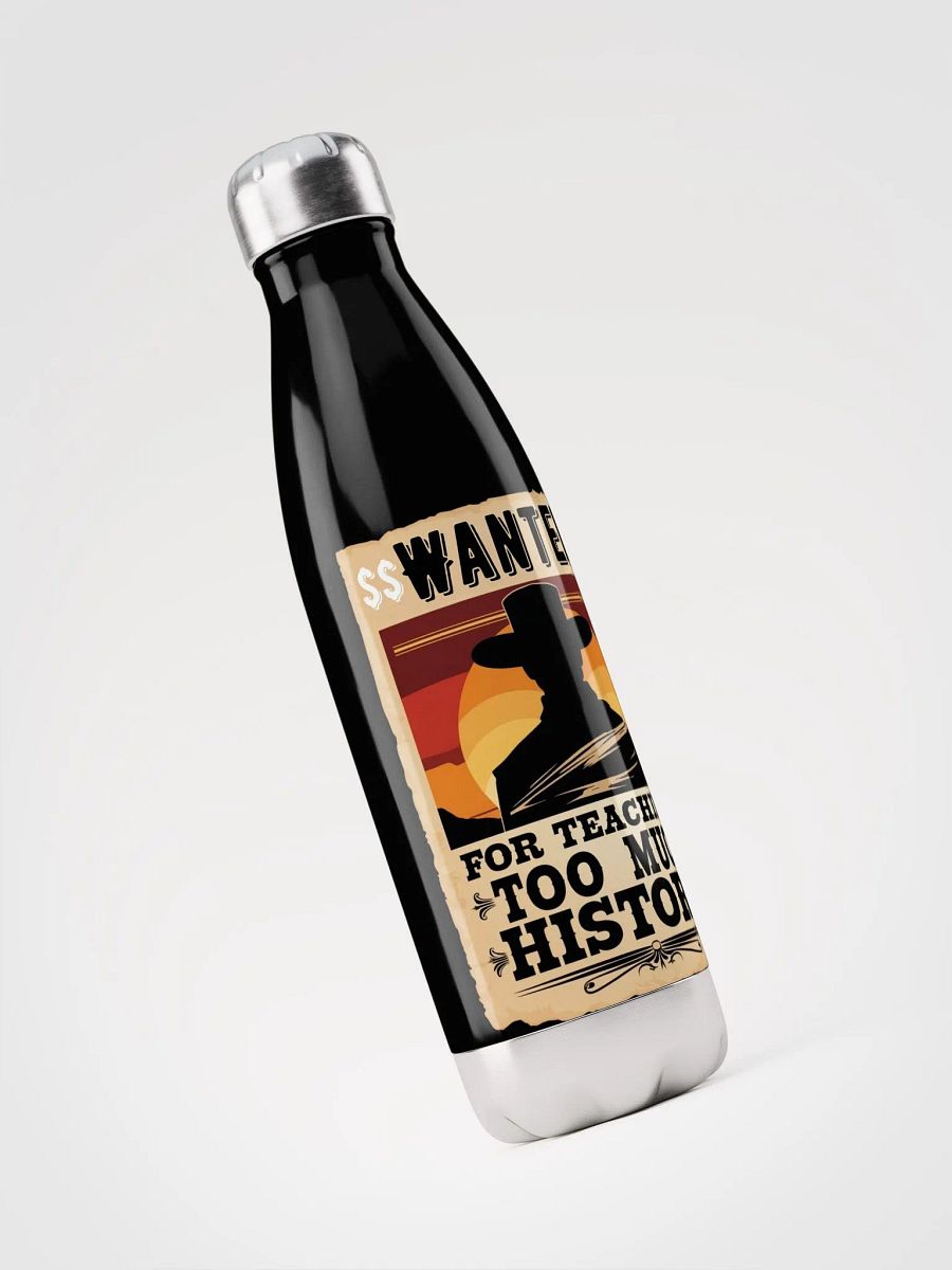 Wild West Wanted Poster Style Bottle product image (6)