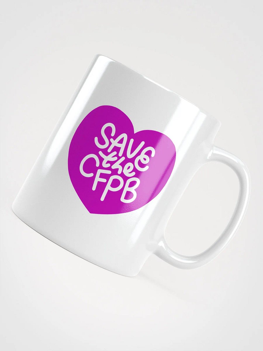 Save the CFPB Mug (Purple) product image (4)