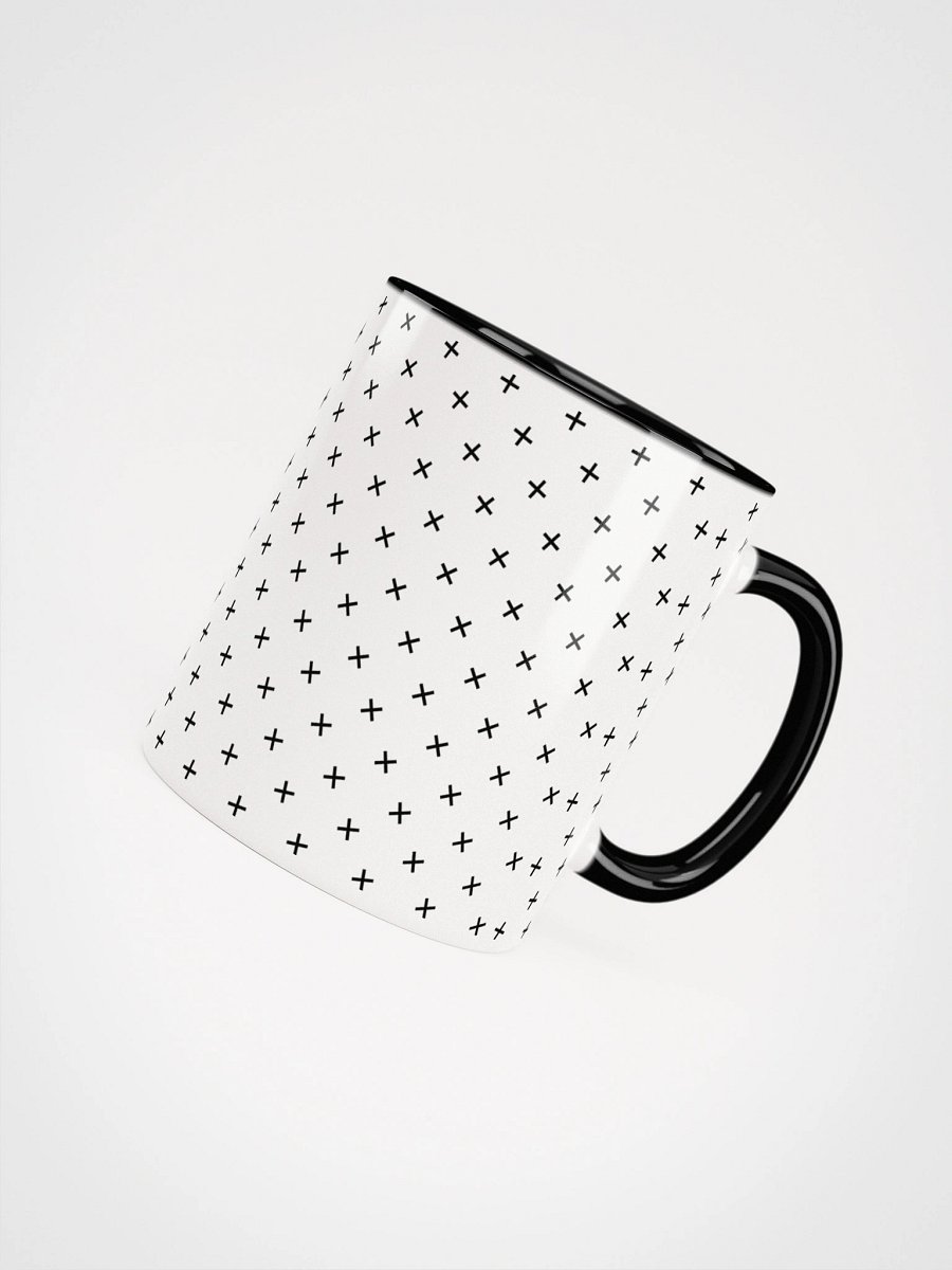 Glitchy Delight Ceramic Mug Black product image (4)