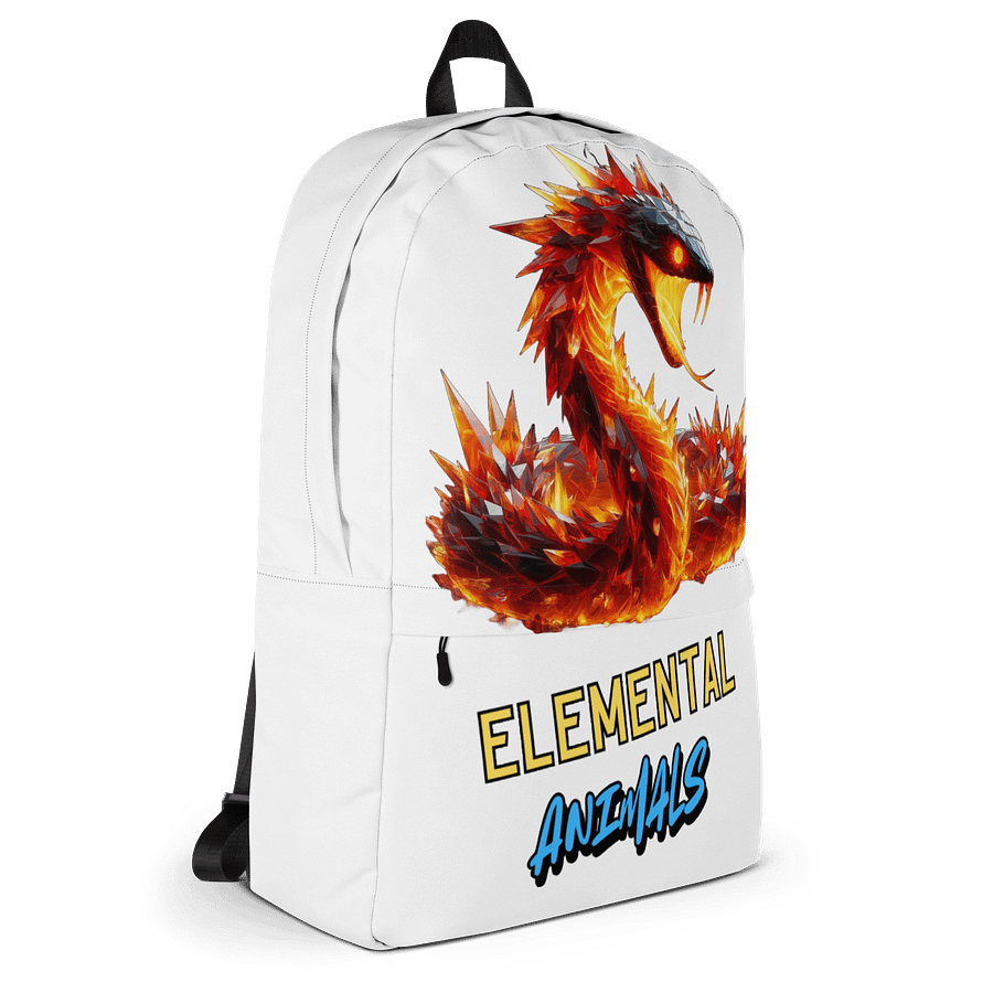 Crystallized Fire Snake #1 Backpack product image (4)