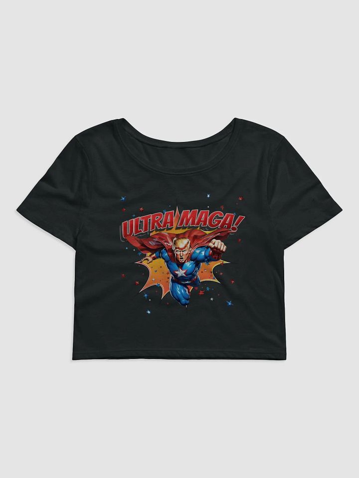 Ultra MAGA! - Women's Crop Baby Tee product image (2)