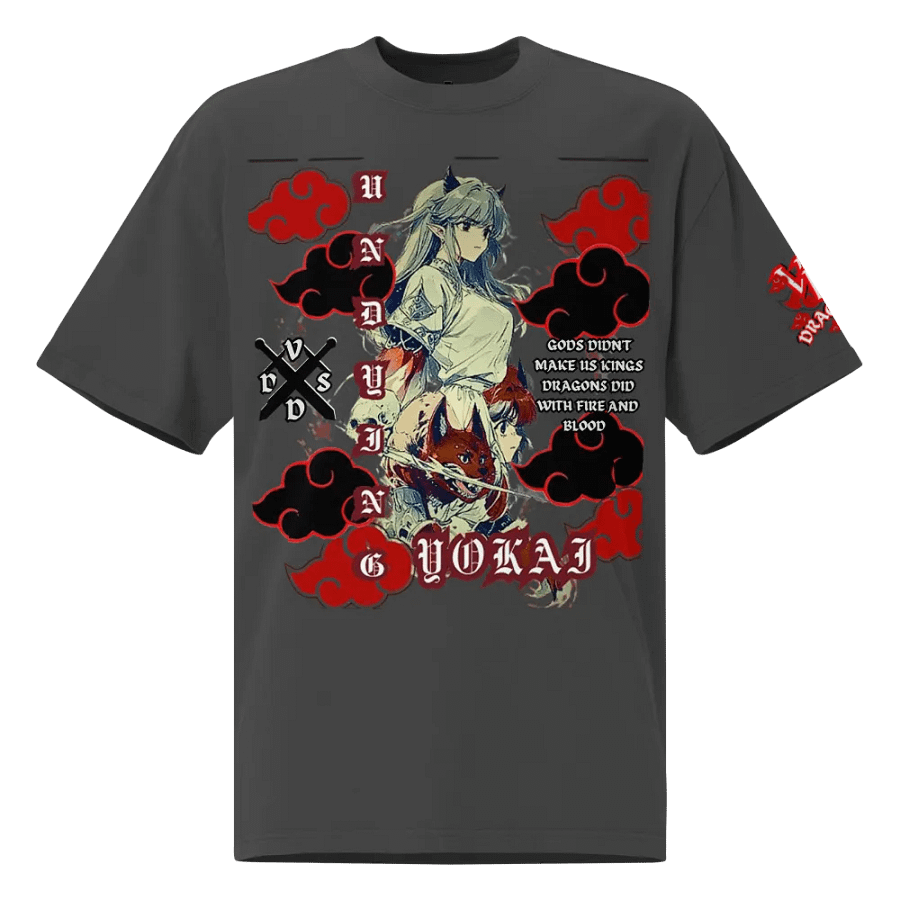 UNDYING YOKAI OVERSIZED TEE product image (11)
