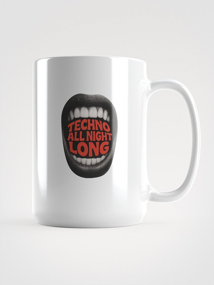 TECHNO ALL NIGHT LONG – Rave-Ready Statement Design product image (2)