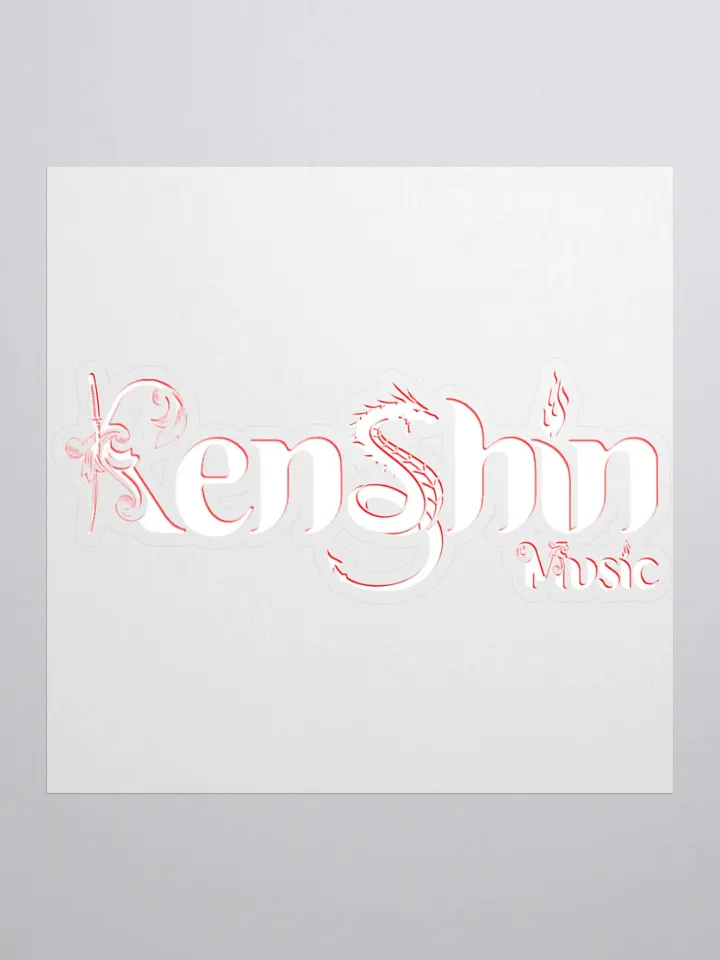 Kenshin_Music Kiss Cut Stickers product image (1)