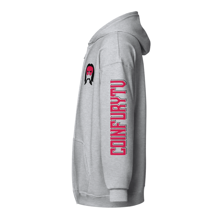 CoinFuryTV Branded FZ Hoodie product image (3)
