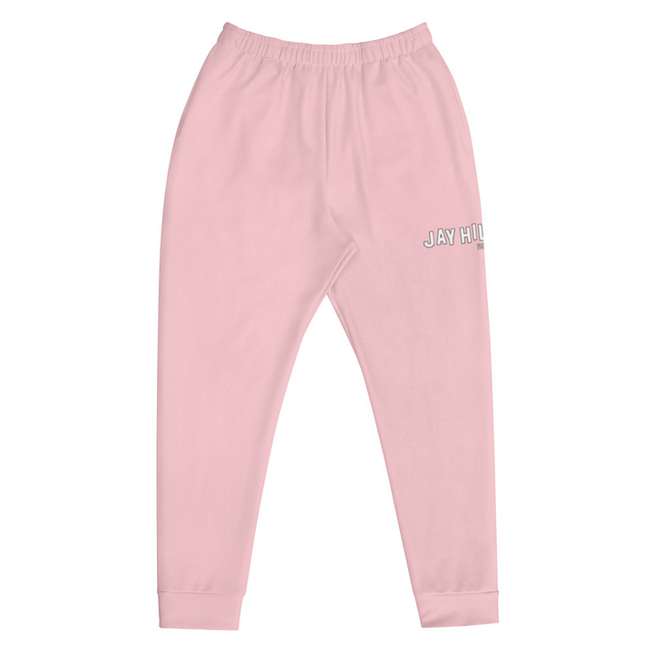 [JayHills] Men's Logo Joggers - Light Pink product image (1)