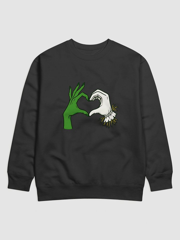 Wicked Love Sweatshirt – Elphaba x Fiyero Design – Broadway Romance Apparel product image (1)