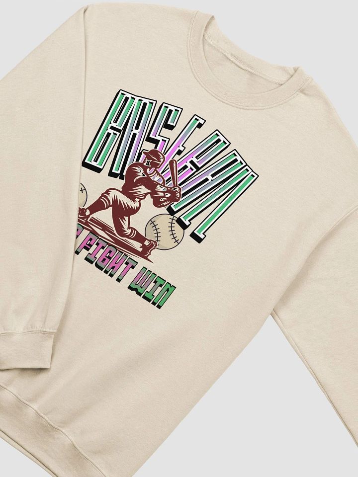 Focus Fight Win Baseball Crewneck product image (20)