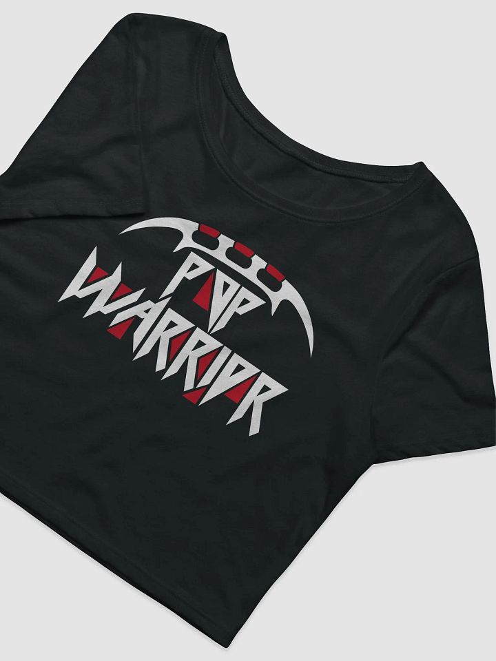 Klingon Pop Logo Cropped T-Shirt (Black) product image (2)