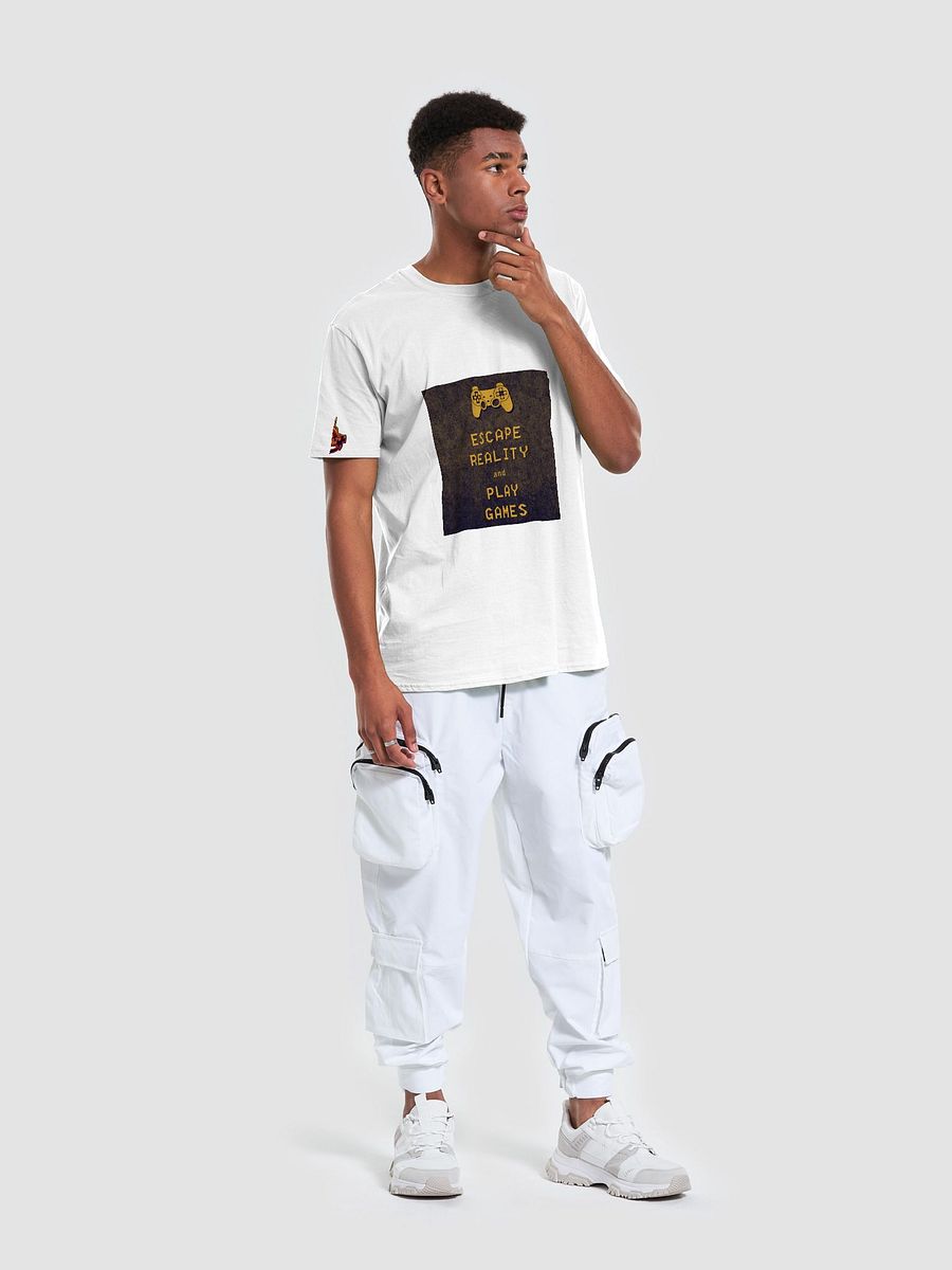 Escape Reality & Play Games With ETA Logo on right sleeve (Unisex) product image (5)