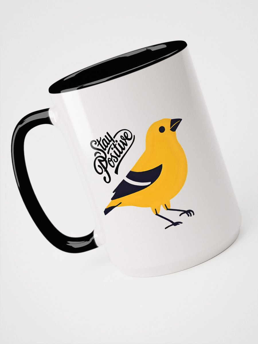 Stay Positive American Gold Finch Coffee Cup / Tea Mug product image (4)