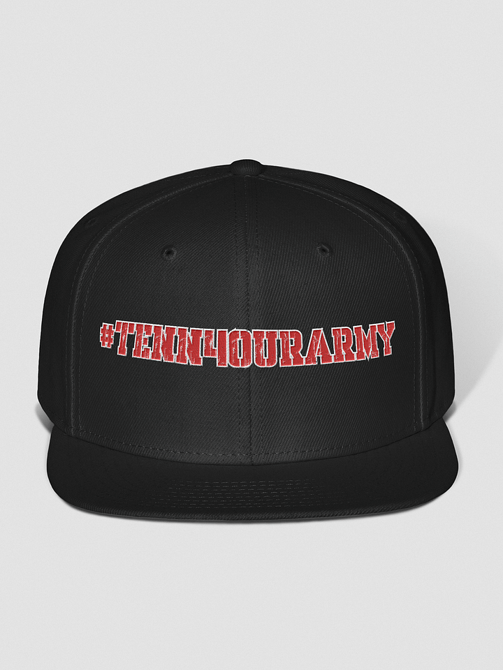 #TENN4OURARMY Red (EMBROIDERED) SNAPBACK CAP product image (3)
