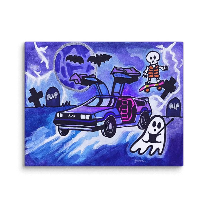 Spooky Speed Machine Canvas product image (2)