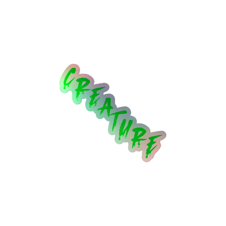 Creature Holographic Sticker product image (1)