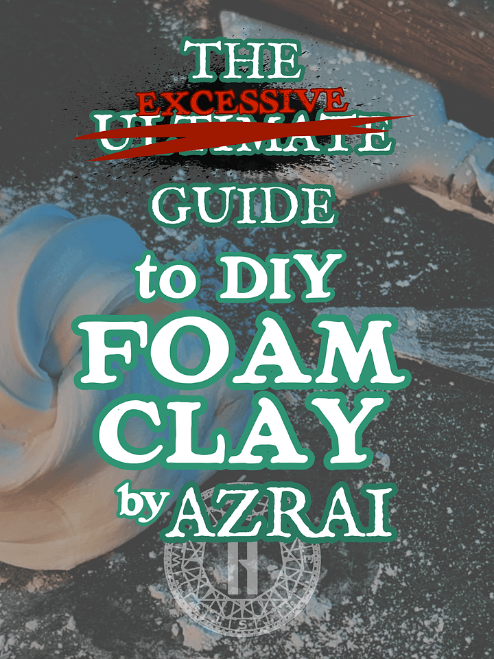 Azrai's DIY Foam Clay Guide product image (1)